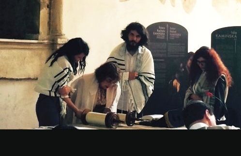 First Adult Bat Mitzvah in history of Krakow (2015)