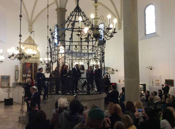 First Progressive Jewish Wedding after the WWII (2015)