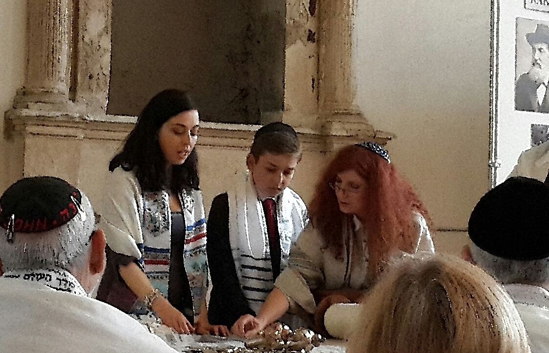 First Progressive Bar Mitzvah in Krakow after the war (2014)